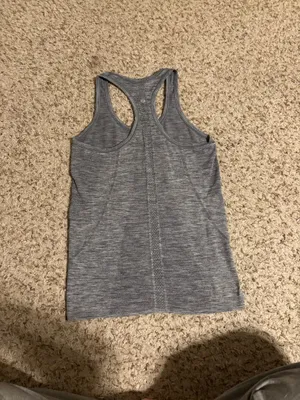 Grey Lululemon Swiftly Tech Tank thumbnail 2