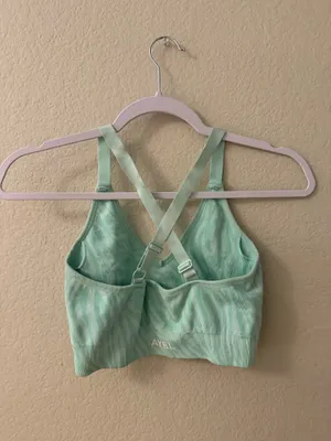 Two Blue Aybl Zebra print Sports Bra Size S thumbnail 6