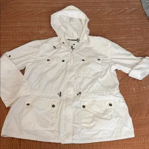 Michael Kors white‎ utility Jacket szM thumbnail 1