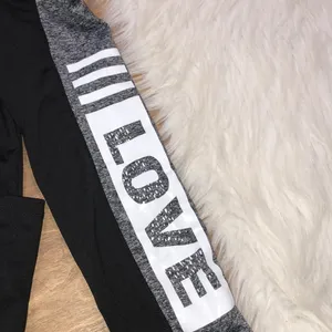 Small/Medium black high rise fitness leggings thumbnail 6