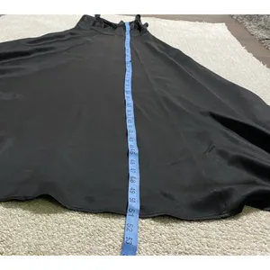 Trashy Diva Black Maxi Dress Size XS 100% silk thumbnail 12