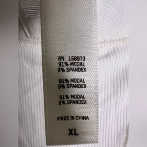 SKIMS Soft Lounge Rib Leggings Team USA White in size XLarge thumbnail 7