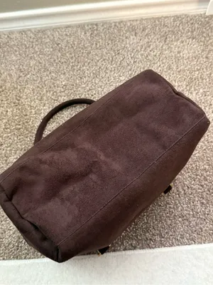 Victoria’s Secret Angel Y2K Chocolate Brown Top Handle Bowler Handbag thumbnail 15