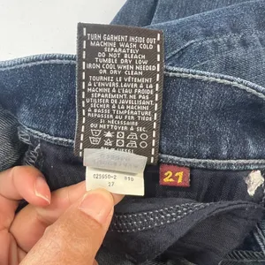 7 For All‎ Mankind Gwenevere Skinny Jeans Womens 27 Blue Denim Stretch Mid Rise thumbnail 13