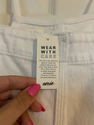 Aerie Overalls Denim Small thumbnail 2