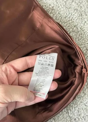 NWT Oh Polly Brown Dress thumbnail 5