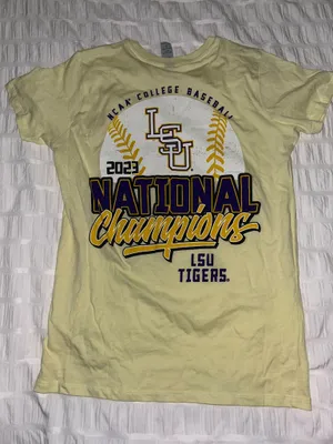 LSU 2023 Baseball Championship T-Shirt thumbnail 3