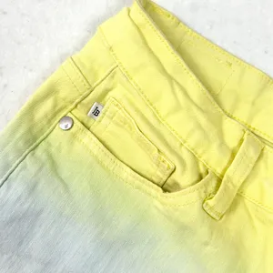 Judy Blue Ombre Denim Cutoff Festival Shorts Womens S Y2K Coastal Beach Vacation thumbnail 6