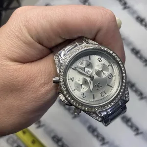 Charming Charlie’s Women’s Stainless Steel Chronograph Watch Silver Tone thumbnail 1