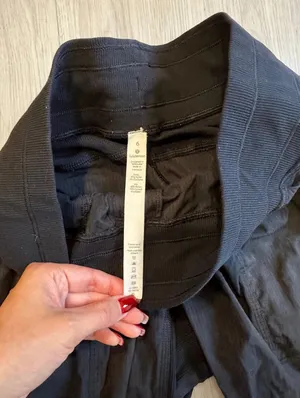 Lululemon Dance Studio Women's Black Pants Sz 6 Tapered Jogger Athleisure thumbnail 4