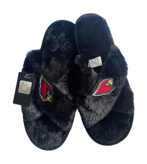 Arizona‎ Cardinals Crisscross Women’s Slippers Size XL thumbnail 1