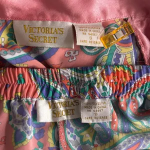 Victorias Secret Vintage Paisley Pajama Set‎ Pink Small thumbnail 6