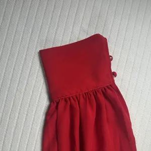 Maurice Beautiful Sexy Red Blouse With Open Long Sleeves Size 1x thumbnail 6
