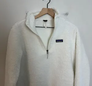 Patagonia - Los Gatos 1/4 Zip Fleece Sherpa Jacket Sweatshirt Ski Outdoor thumbnail 5