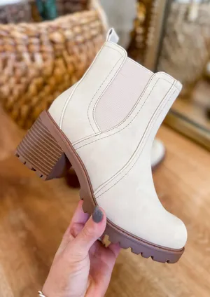 Soda Tan Spirea Lug Sole Ankle Bootie thumbnail 1