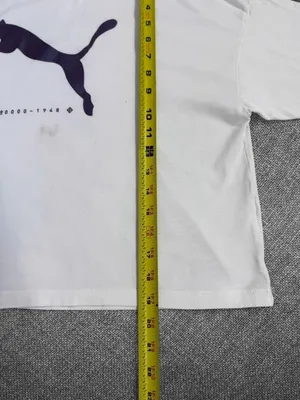 Puma White Graphic Logo T‑Shirt Size XS thumbnail 6