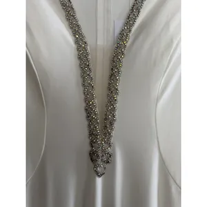 Lulus True Love Story White Embellished Cap Sleeve Mermaid Maxi Dress Size 8‎ thumbnail 7