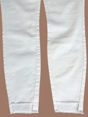 NWT Vineyard Vines Stepped Hem Jeans White Size 4 thumbnail 5