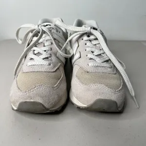 New Balance 574 White Grey Classics Size 7 thumbnail 7