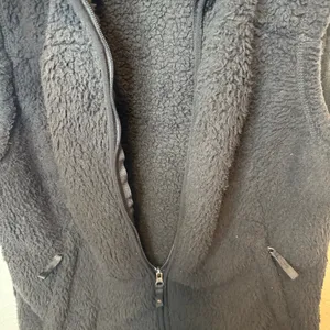 Free Country Black Teddy Sherpa Vest Size Large thumbnail 5