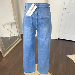 NWT Katch Me Womens Mid Rise Tapered Denim Jeans Size M / US 8 / UK 10 thumbnail 3