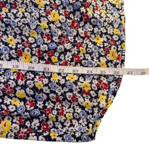 Lauren Ralph Lauren‎ Ditzy Micro Colorful Floral Button Down Shirt Large Office thumbnail 9