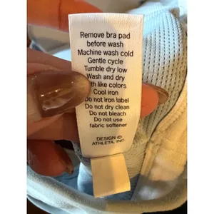 Athleta Sports Bra Women Small Blue Strappy Lattice Back Yoga Running Athleisure thumbnail 13