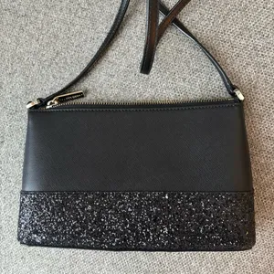 Kate Spade Black Sparkle Crossbody Bag thumbnail 2