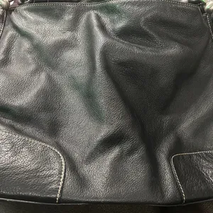 Celsius Black Genuine Leather Shoulder Bag thumbnail 2