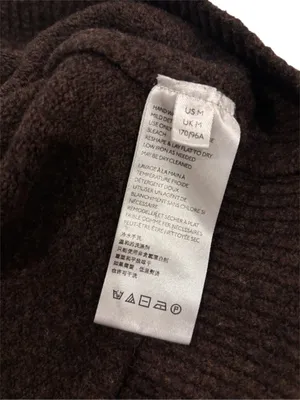 Free People Echo Beach Pullover Sweater in Brown Size Medium thumbnail 8