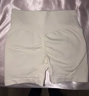 Nude shorts workout Tan thumbnail 1