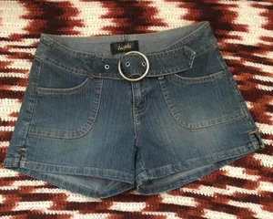 Y2K 2000s Grunge Micro Mini Baddie Hot Pants thumbnail 1