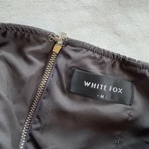 WHITE FOX BOUTIQUE Hours In Silence Crop Corset Tube Top in Charcoal Sz Medium thumbnail 6