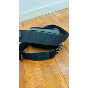 MARC JACOBS Black Leather Poly Coating The Snapshot DTM Corssbody Handbag thumbnail 11
