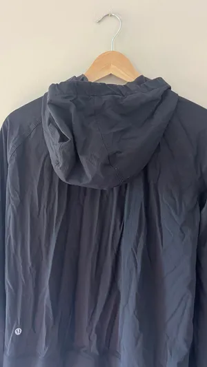 Lululemon Black Street To Studio Oversized Gathered Jacket Sz 12 thumbnail 5