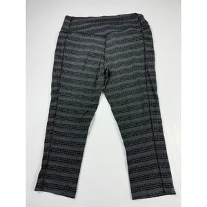 Nike Dri-FIT Geometric‎ Pattern Capri Workout Leggings Athletic Pants Medium thumbnail 5