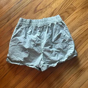 Garage Sage Green Casual Cool Relaxed Fit Shorts Elastic Waist Size S thumbnail 5