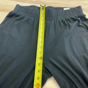 AnyBody Black Cargo‎ Jogger Pants Elastic Waist Cotton Modal XST Tall Loungewear thumbnail 9
