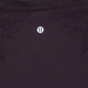 Lululemon Swiftly Tech‎ Long Sleeve Floral Shirt Purple Size 6 Thumbhole Running thumbnail 9