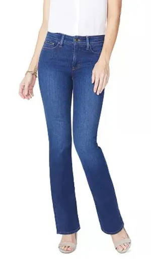 Nydj Barbara bootcut dark wash jean size 10 thumbnail 1