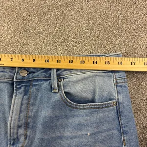 Driftwood Audrey Jeans Women 31 Light Wash Blue Slim Straight Denim Casual Faded thumbnail 9