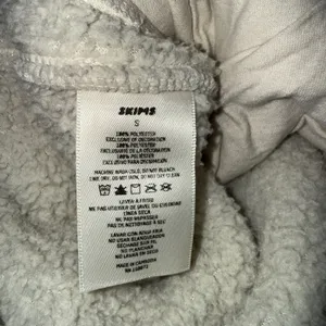 SKIMS Teddy Joggers Women Small‎ Bone White Good Fleece Loungewear Sweatpants thumbnail 4