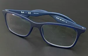 RAY-BAN RB 7047 5450 56-17 Matte Navy Rx Unisex Eyeglasses thumbnail 5