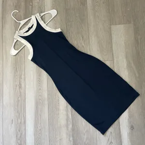 Skims Bodycon Dress soft lounge ringer tank mini womens Navy Blue (xsmall) party thumbnail 1