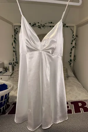 Lulus Dress Mini White thumbnail 4