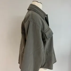 Zara Green Utility Jacket NWT thumbnail 6