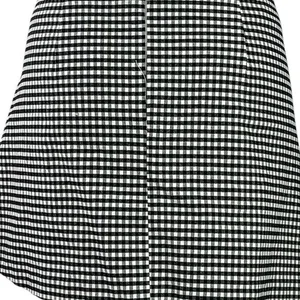 Urban Outfitters Gingham Plaid Check High Rise Mini Flare A-Line Pencil Skirt M thumbnail 3