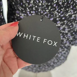White Fox Marina Mini Dress Black Floral thumbnail 8