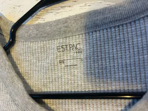 PacSun est pac grey crop top thumbnail 3