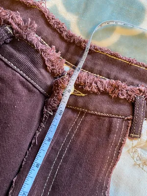 SheIn Brown Patchwork Jeans thumbnail 6